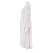 Round Neck Loose Fit Shirt Dress