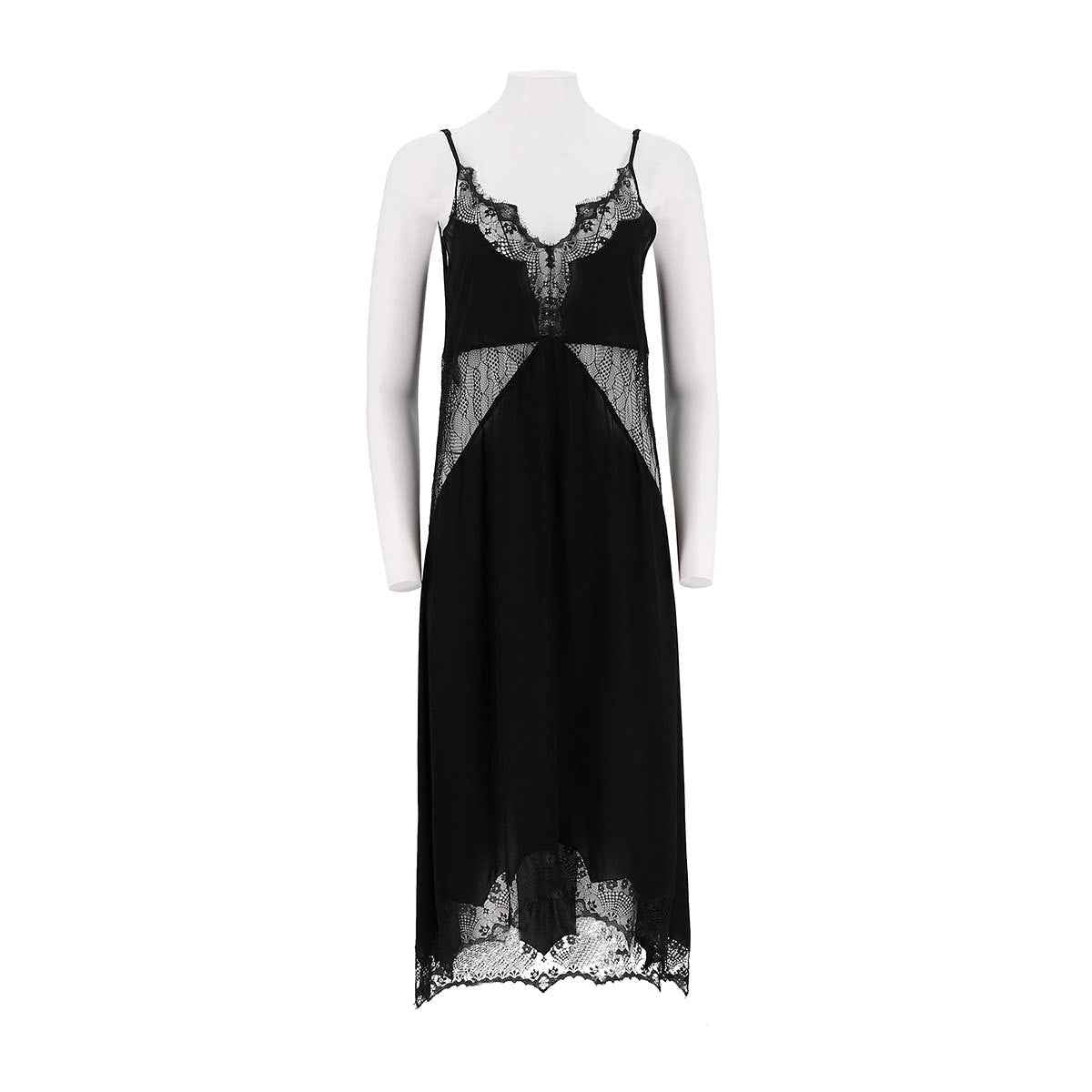Woven Camisole Mid Length Dress