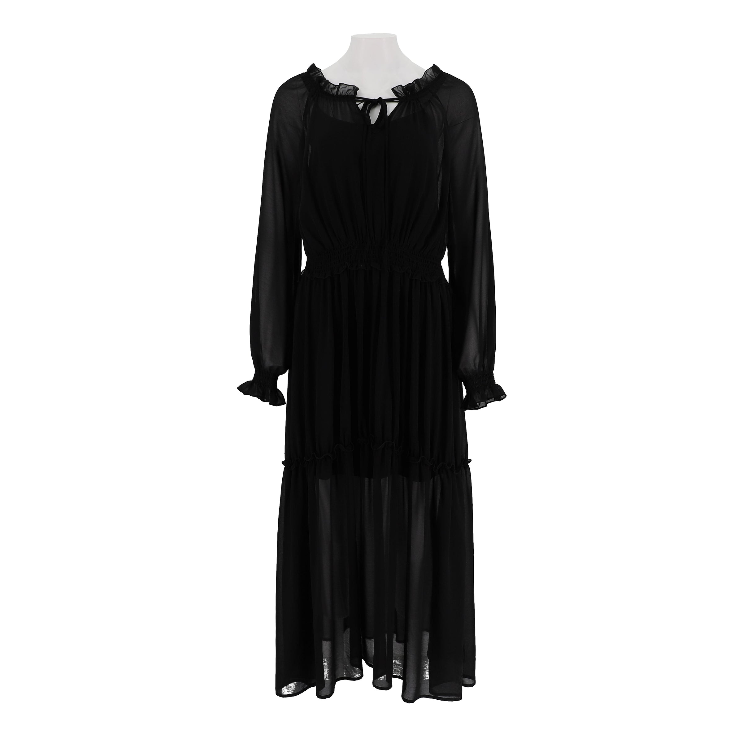 Lightweight Two-Piece Long Dress Set
