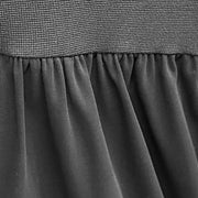 Round Neck Slim Fit Dress