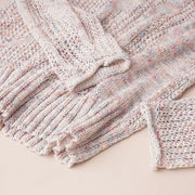 Wide Neck Long Sleeve Sweater