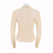 Sheer Long Sleeve Cardigan