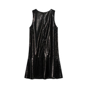 Sequined Sleeveless Dress