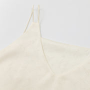 Satin Jacquard Camisole Vest